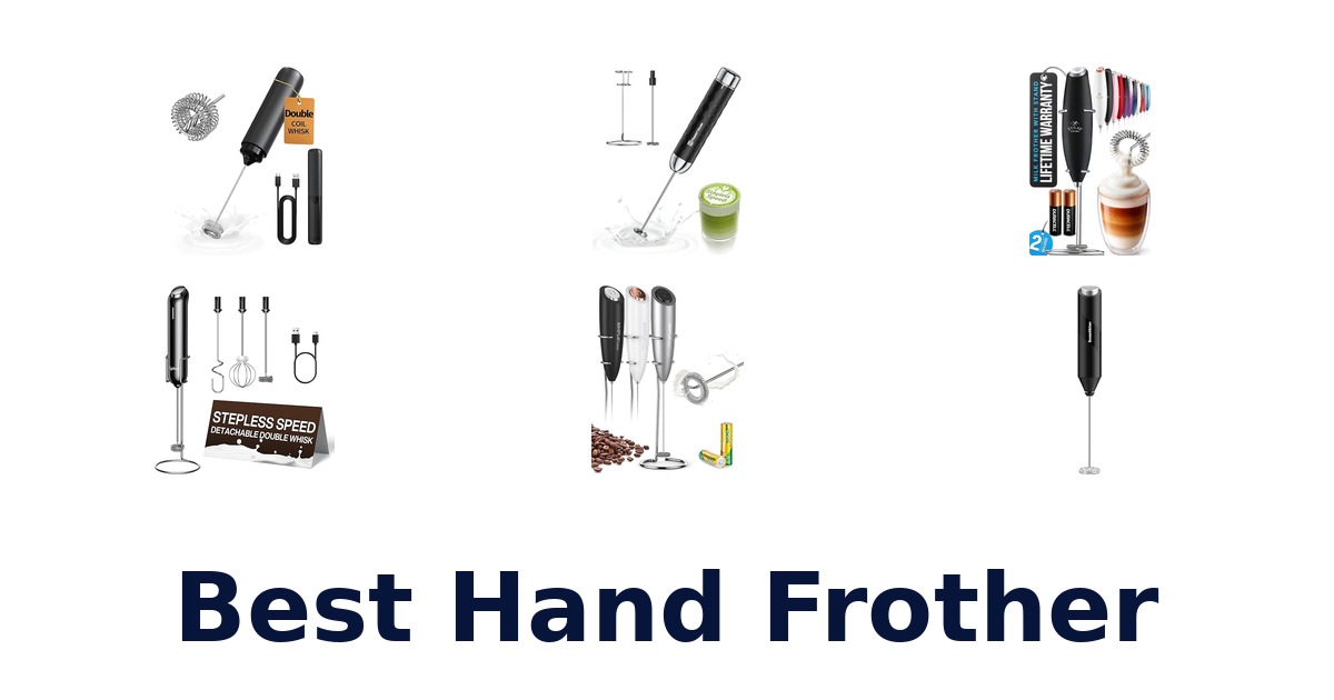 best hand frother