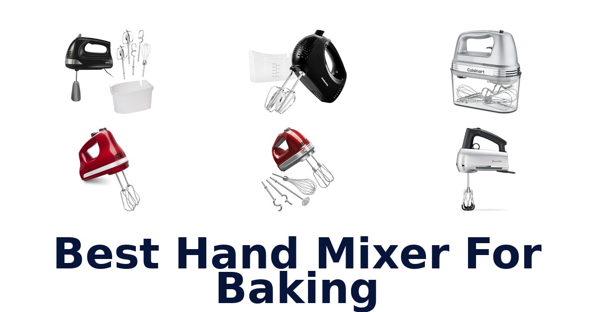 best hand mixer for baking
