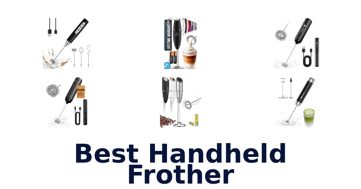 best handheld frother