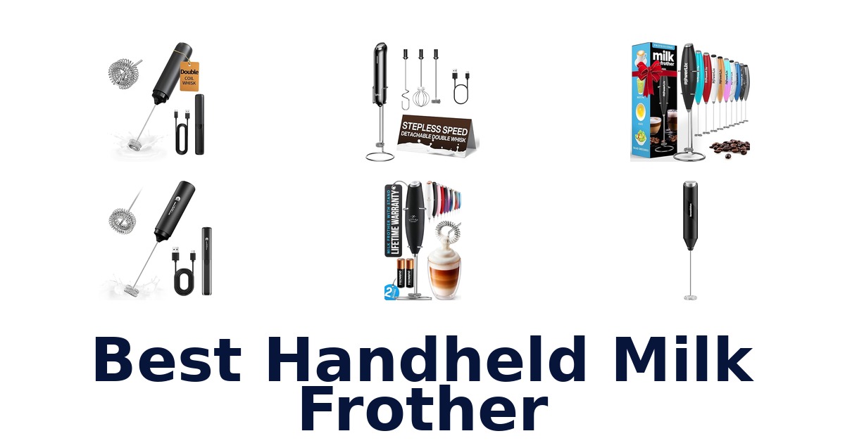 best handheld milk frother