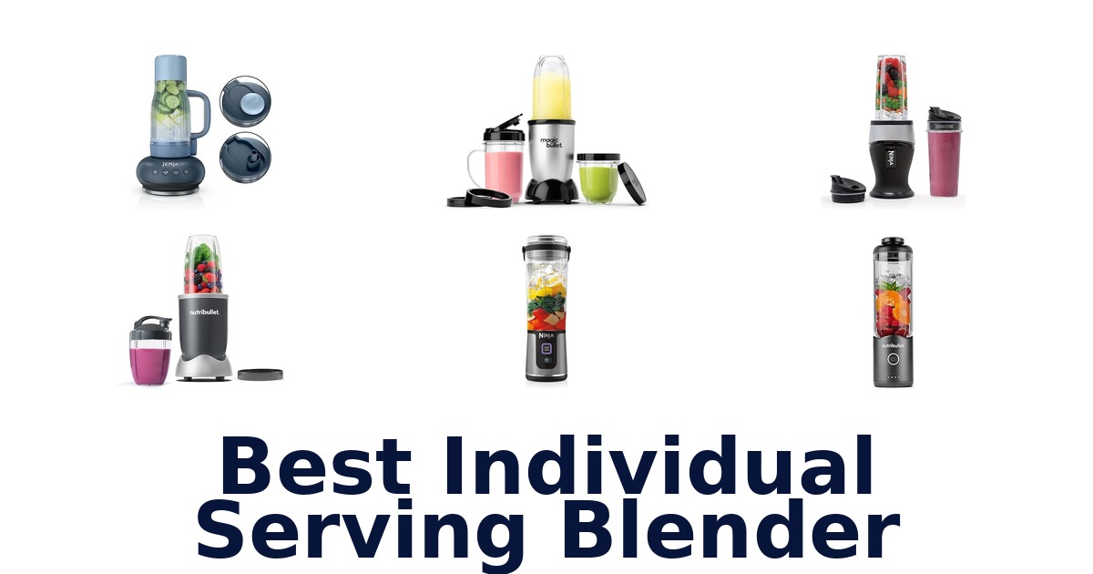 best individual serving blender
