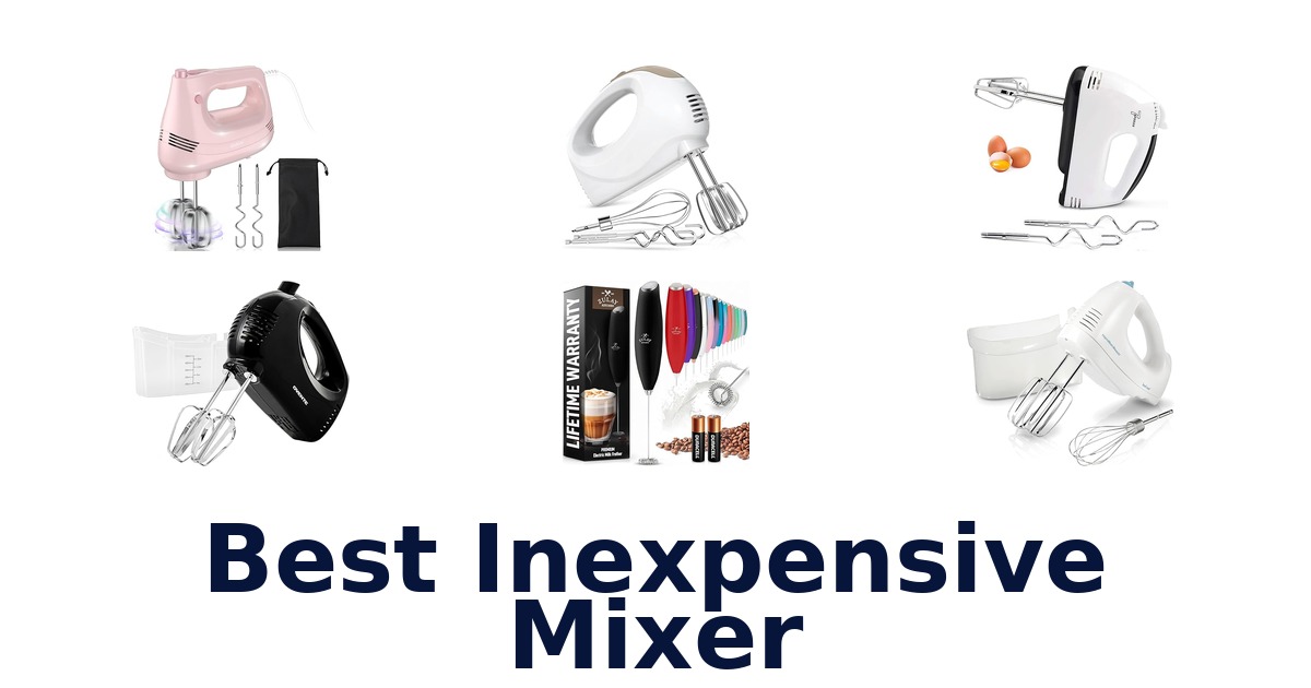 best inexpensive mixer