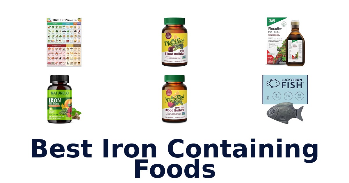 best iron containing foods