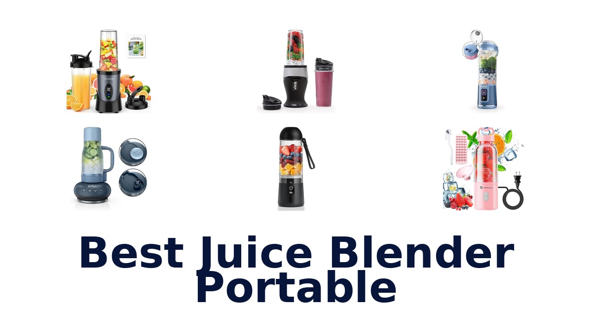 best juice blender portable