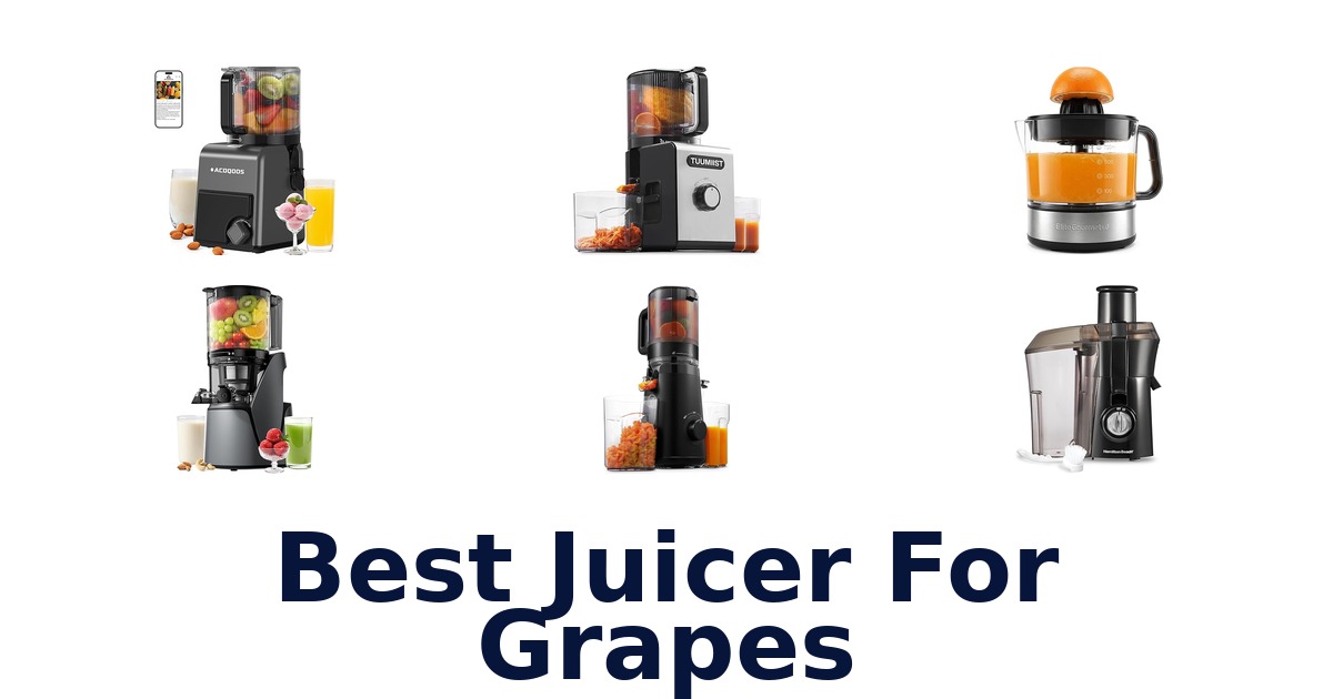 best juicer for grapes