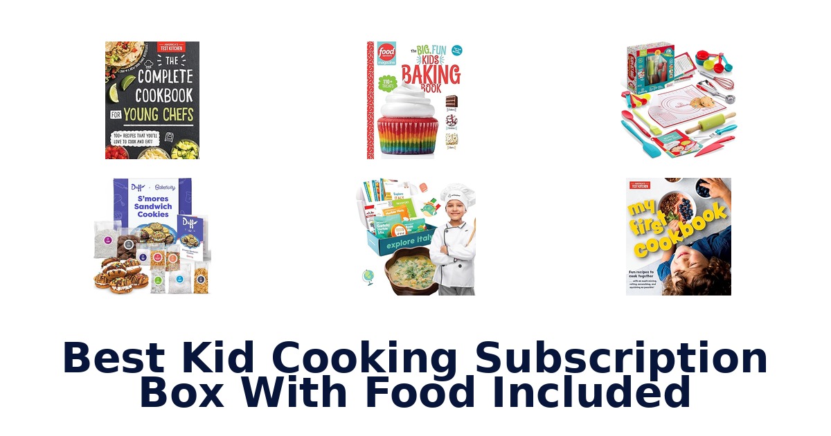best kid cooking subscription box with food included