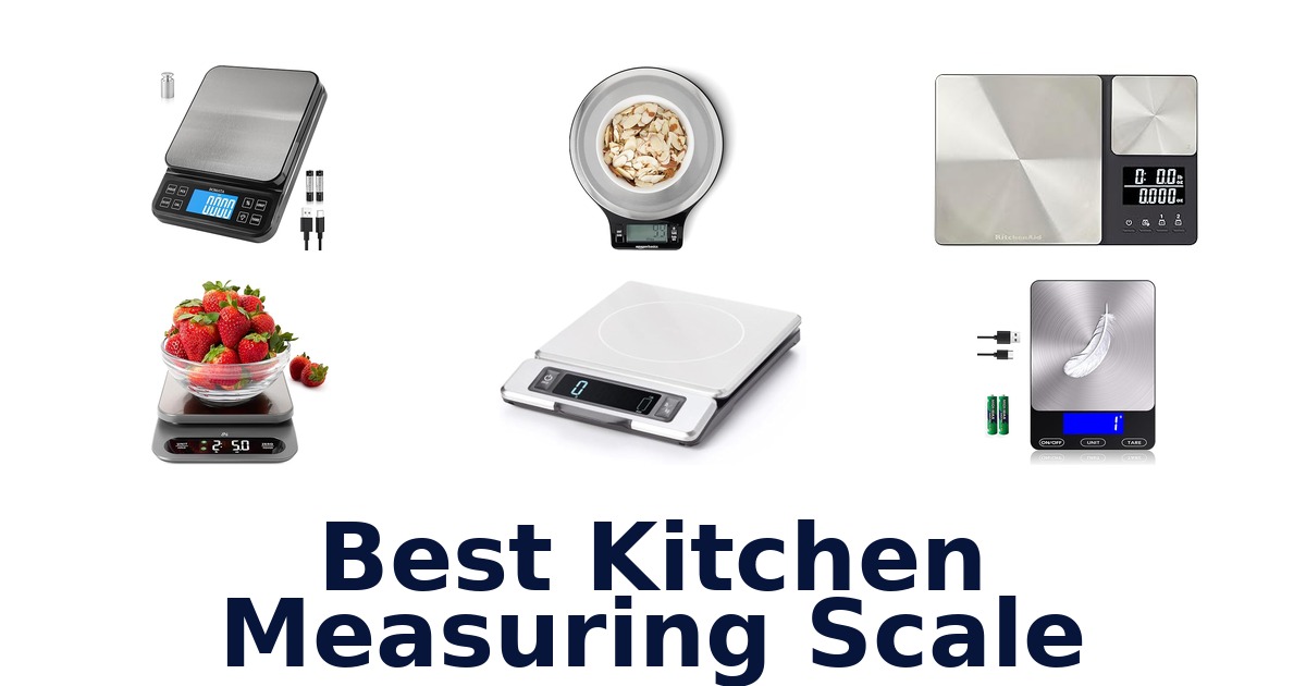 best kitchen measuring scale