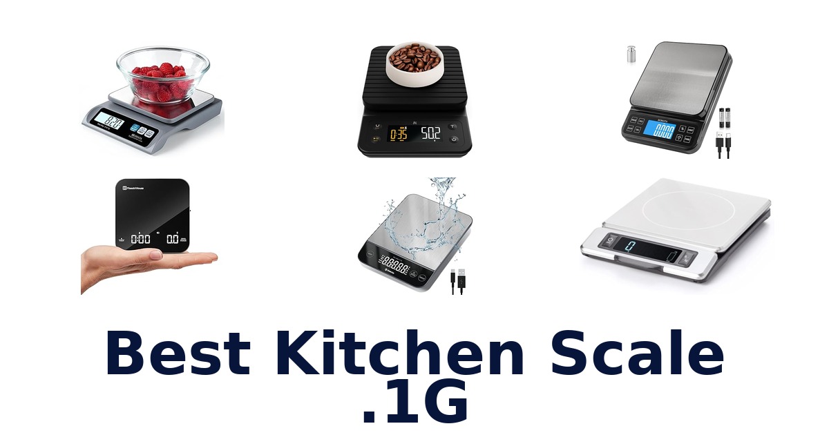best kitchen scale .1g