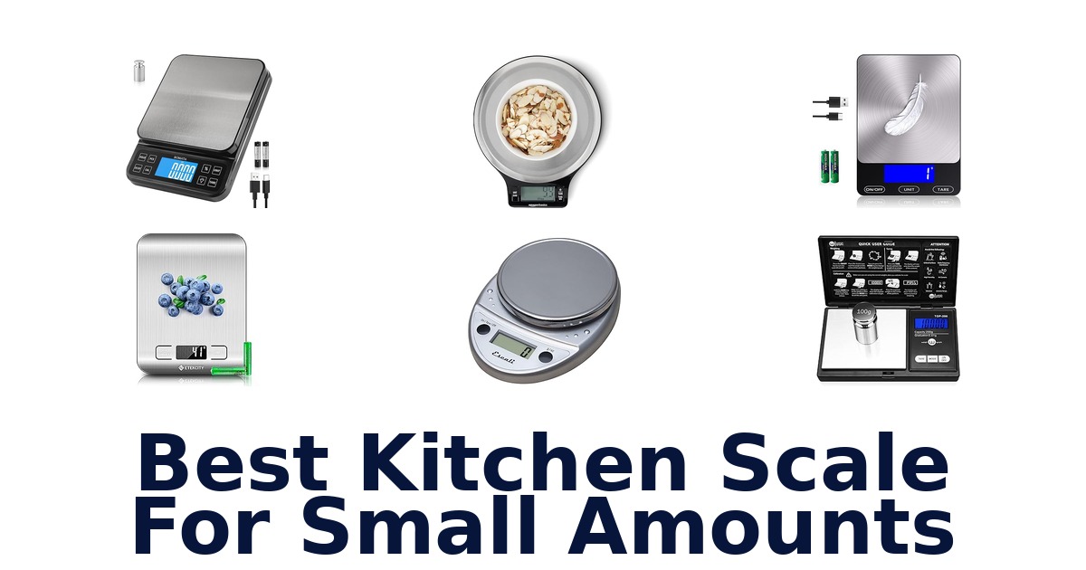 best kitchen scale for small amounts