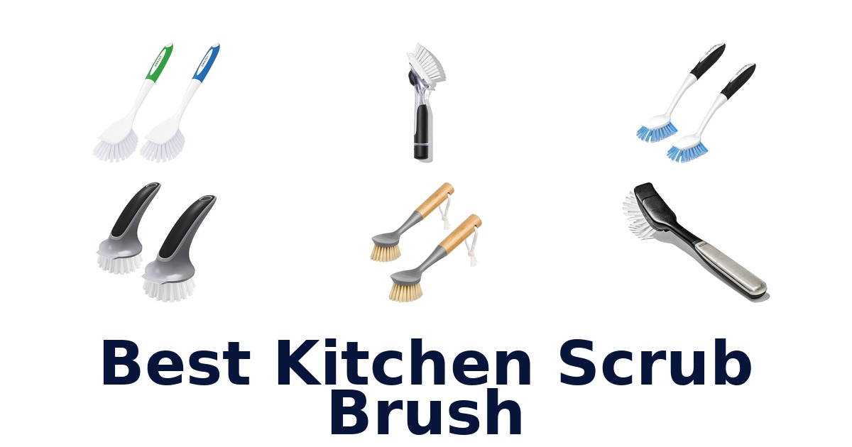 best kitchen scrub brush