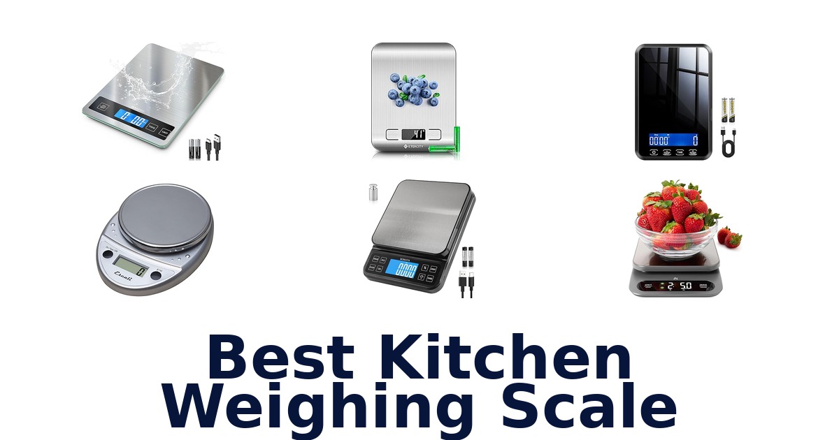 best kitchen weighing scale