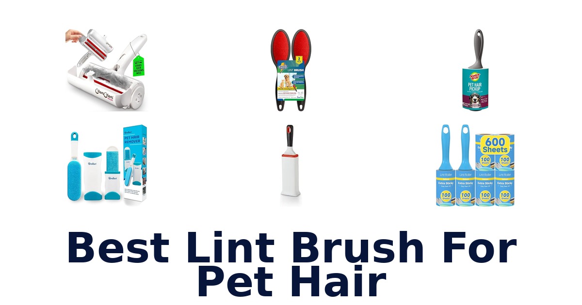 best lint brush for pet hair
