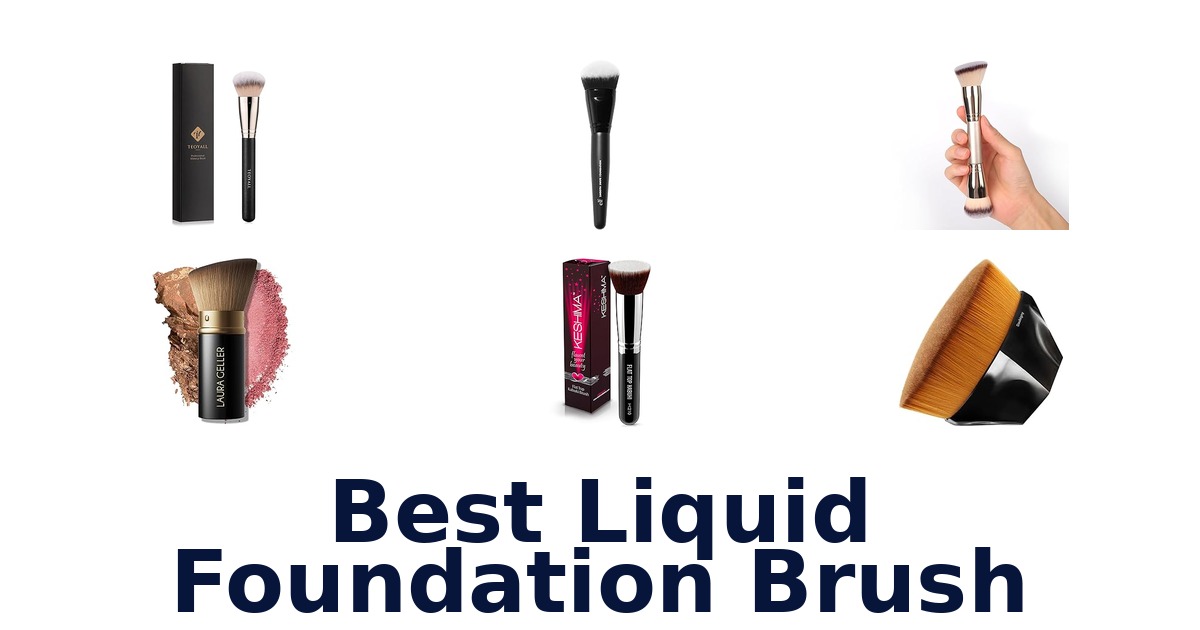 best liquid foundation brush