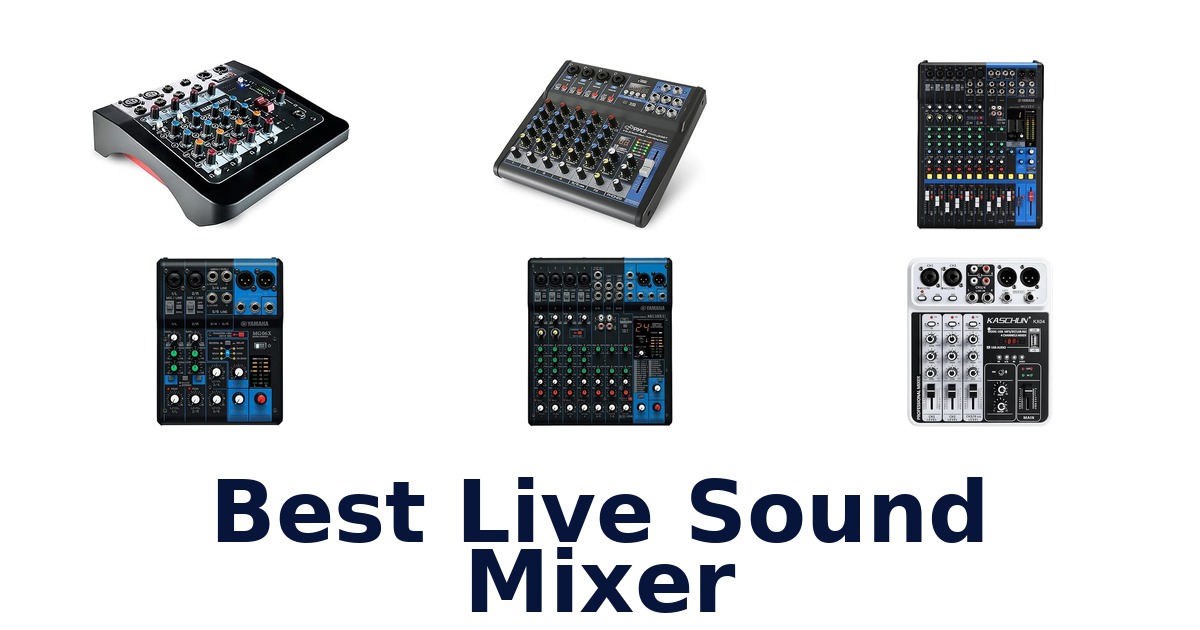 best live sound mixer