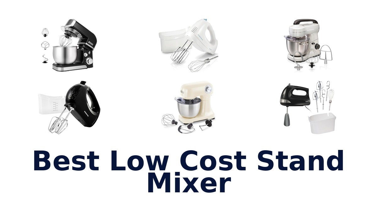 best low cost stand mixer