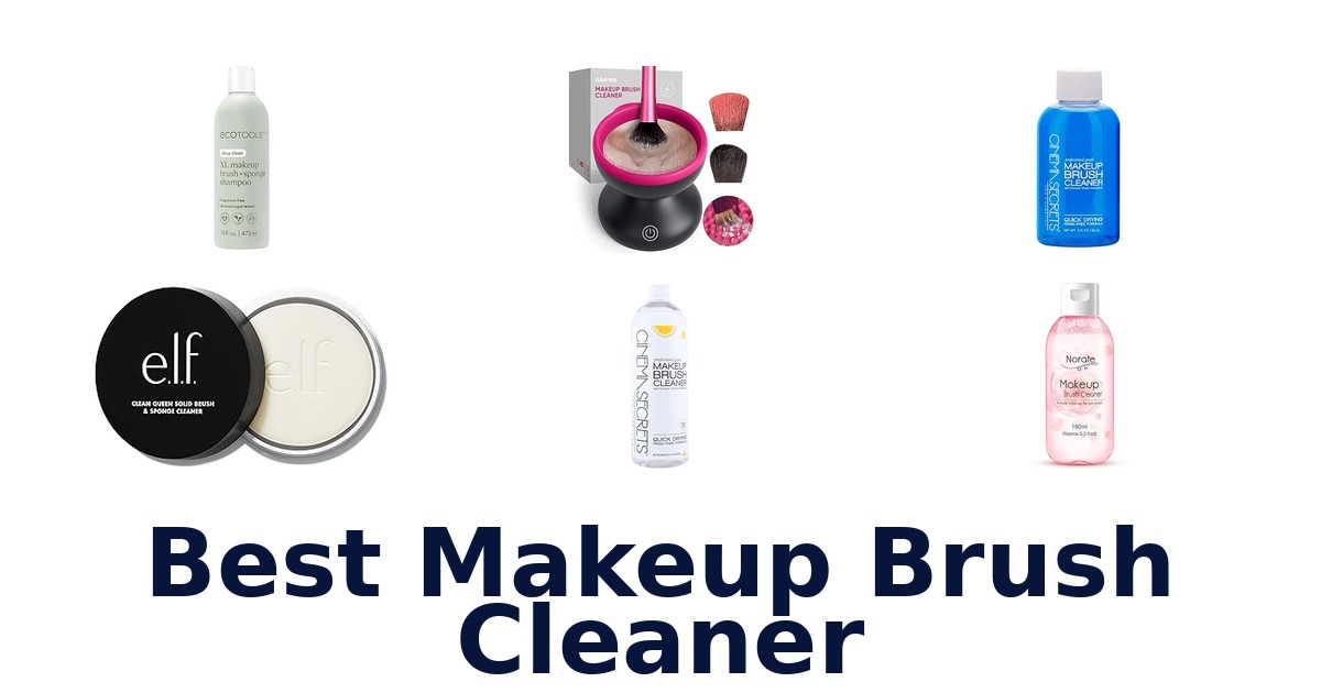 best makeup brush cleaner