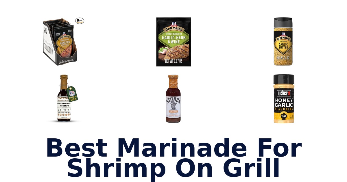 best marinade for shrimp on grill