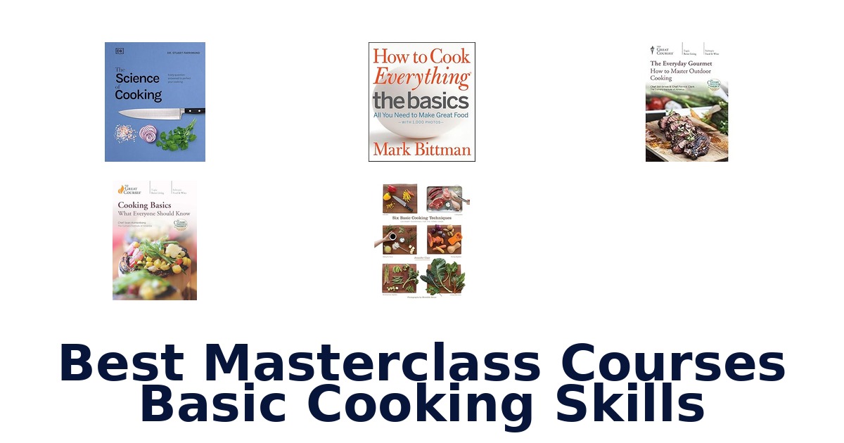 best masterclass courses basic cooking skills