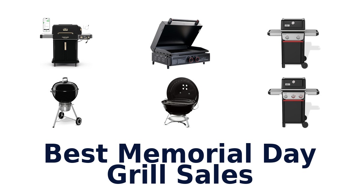best memorial day grill sales