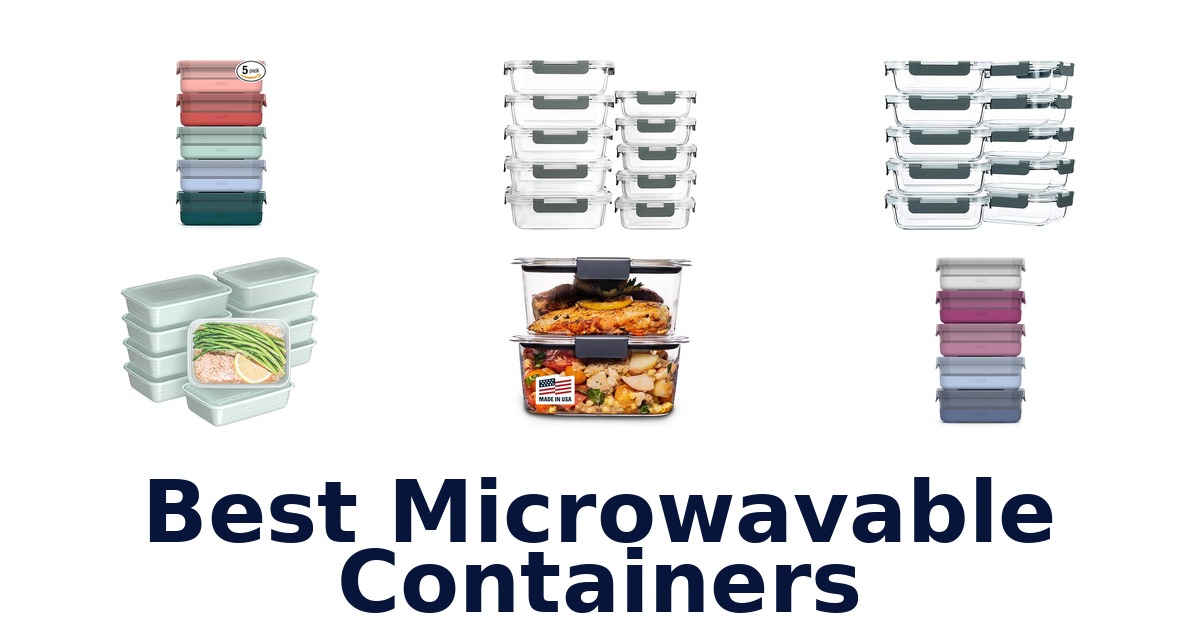 best microwavable containers
