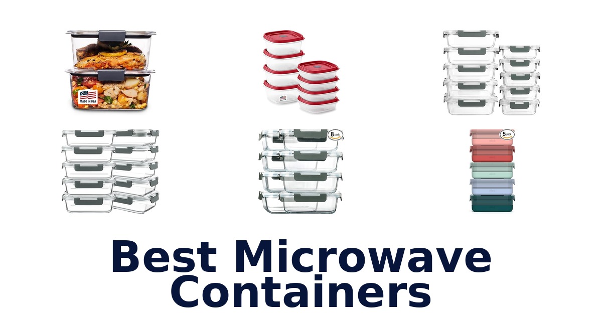 best microwave containers