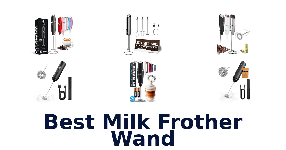 best milk frother wand