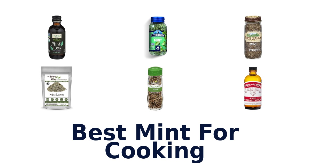 best mint for cooking