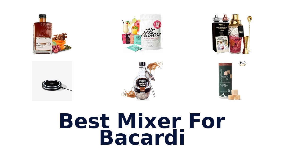 best mixer for bacardi