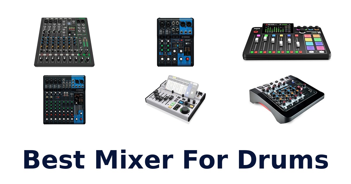 best mixer for drums