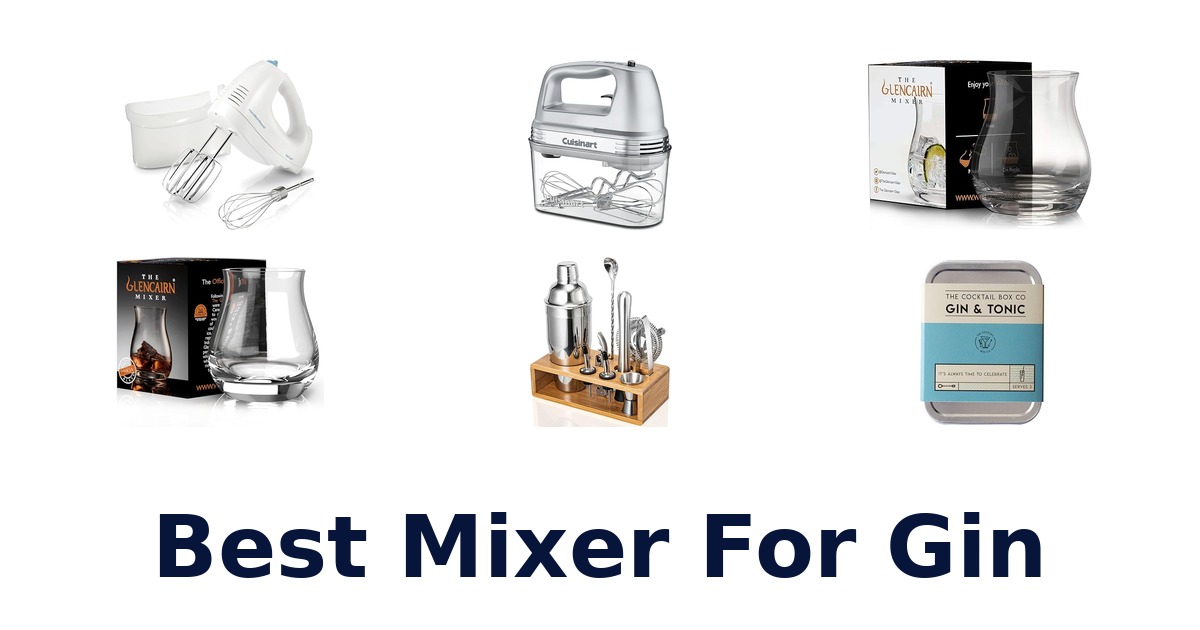best mixer for gin