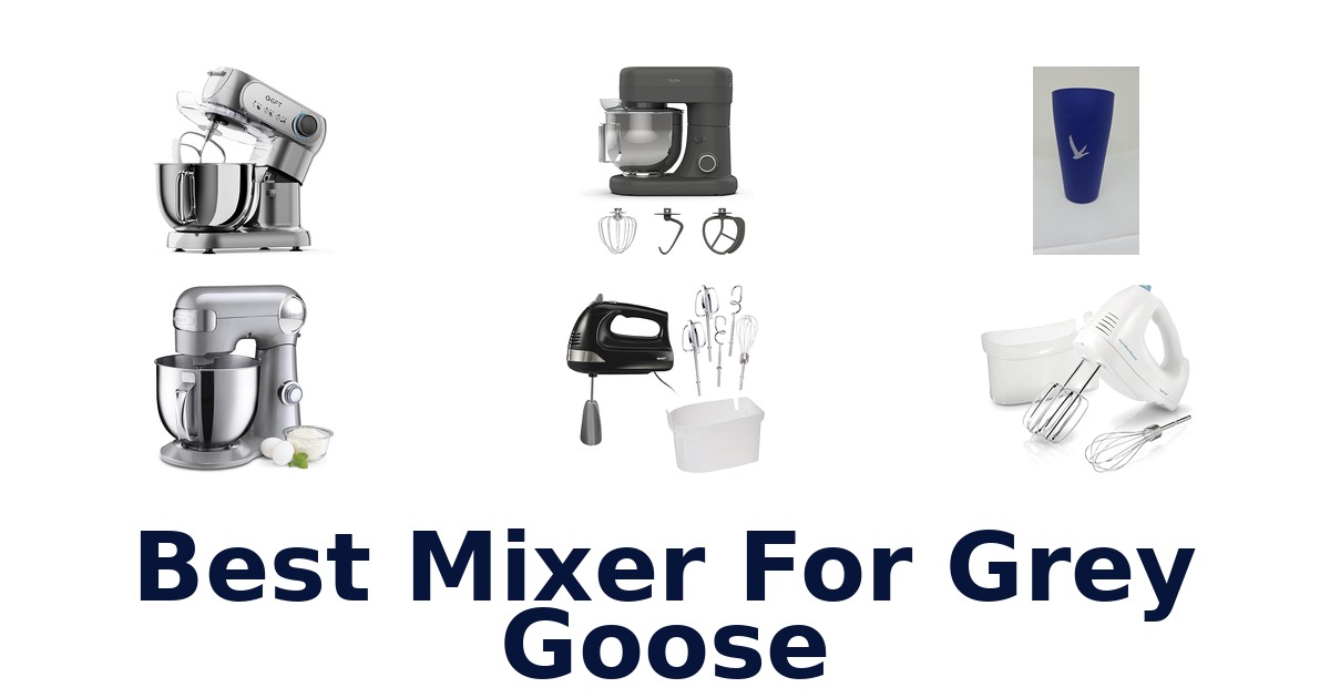 best mixer for grey goose