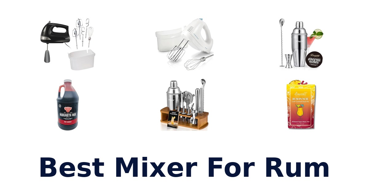 best mixer for rum