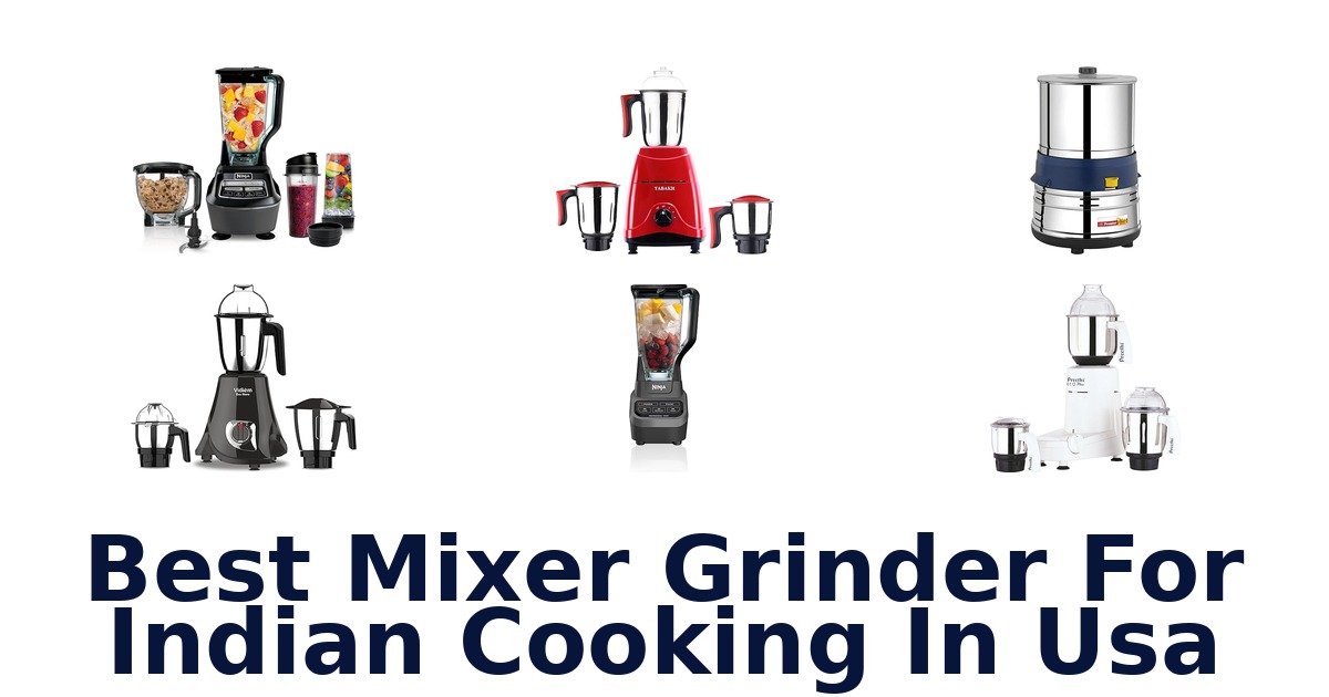 best mixer grinder for indian cooking in usa