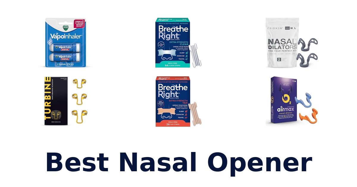 best nasal opener