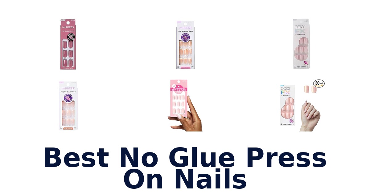 best no glue press on nails