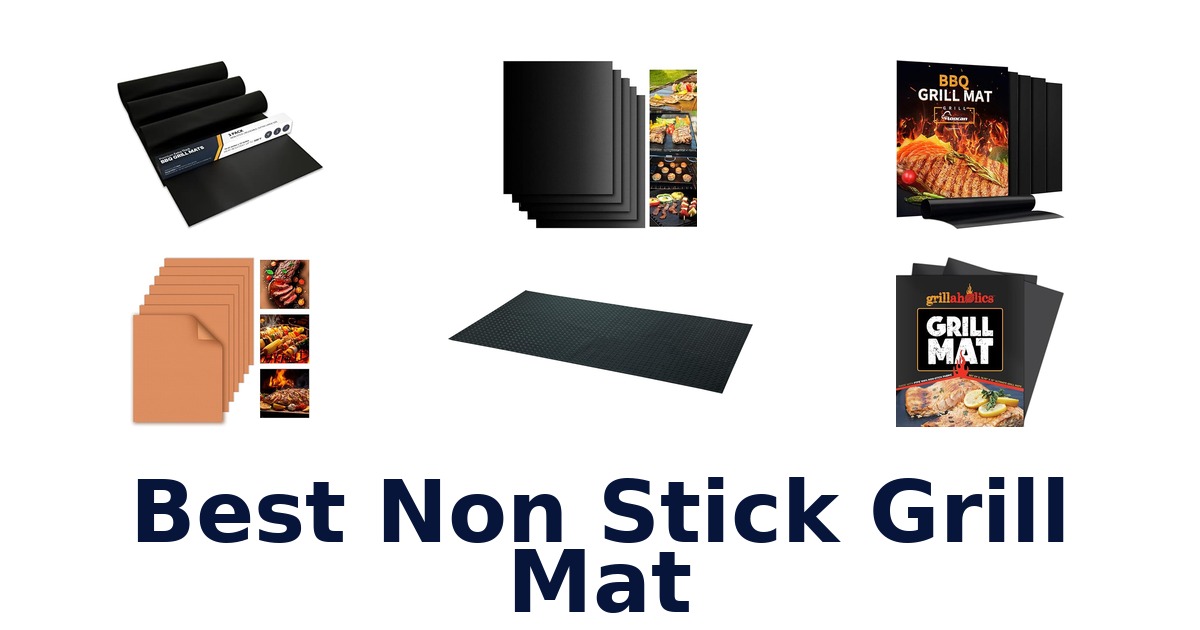 best non stick grill mat