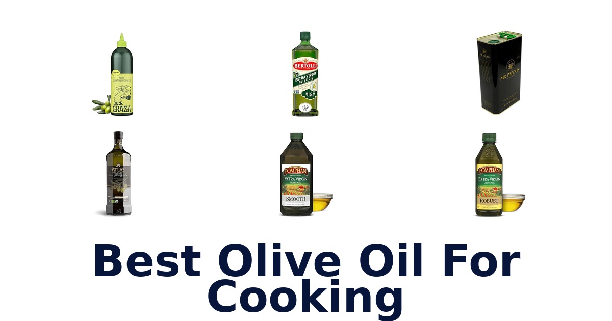 best olive oil for cooking