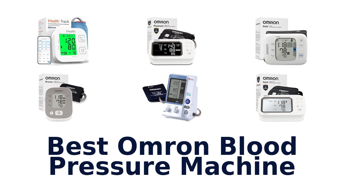 best omron blood pressure machine