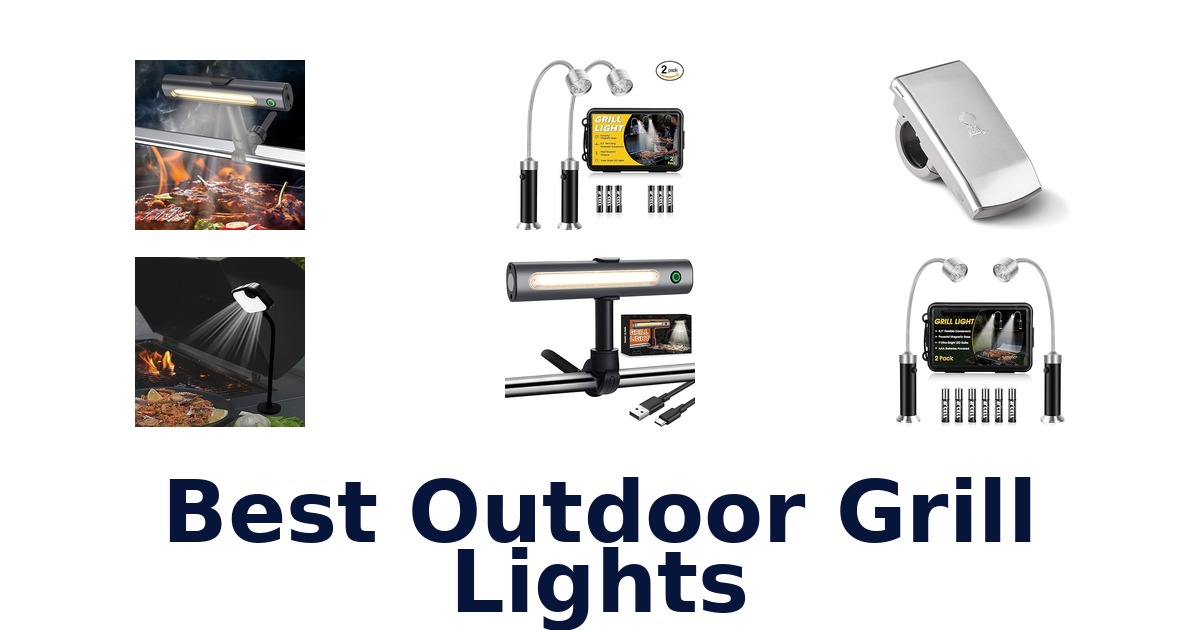 best outdoor grill lights