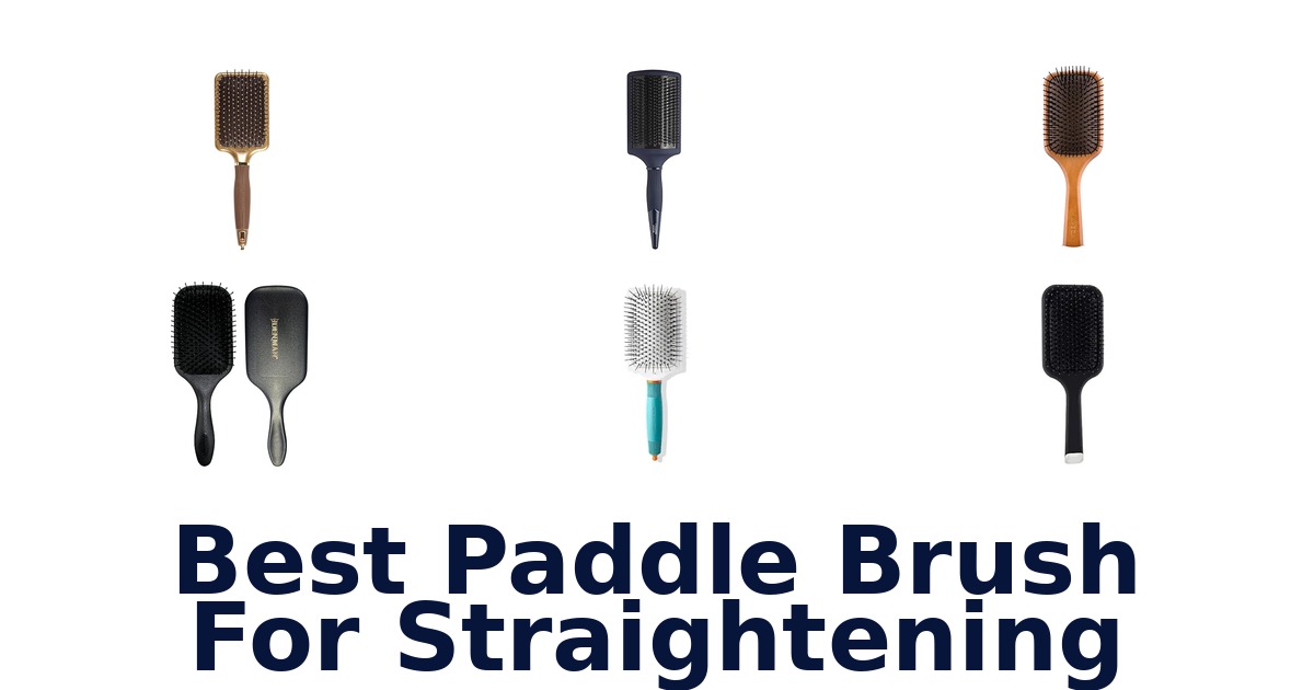 best paddle brush for straightening