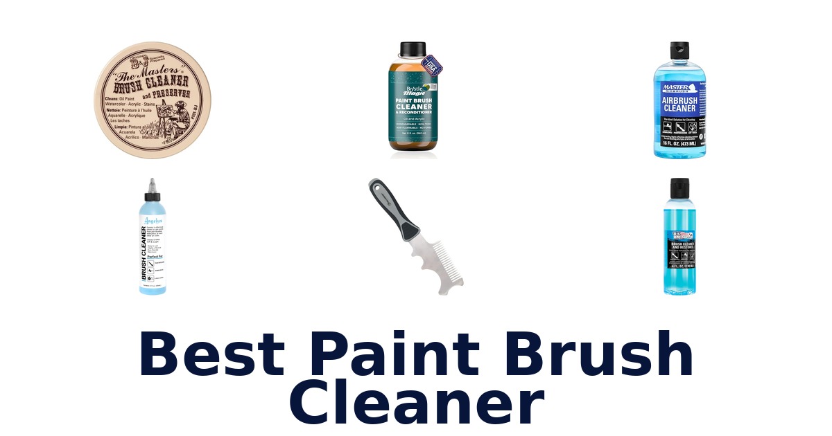 best paint brush cleaner