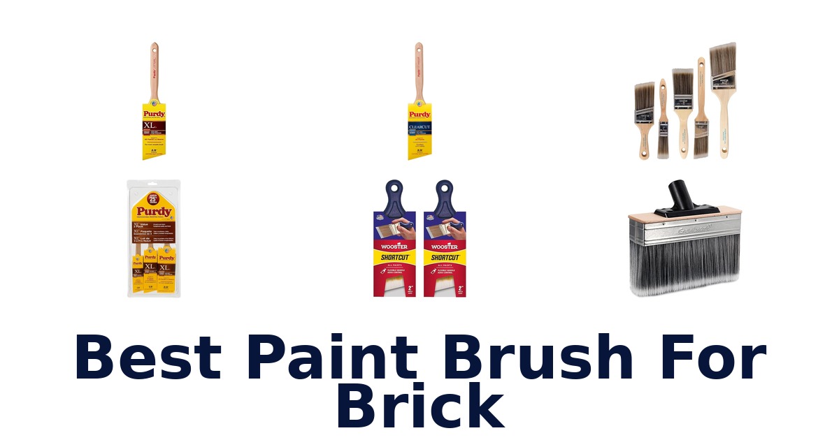 best paint brush for brick