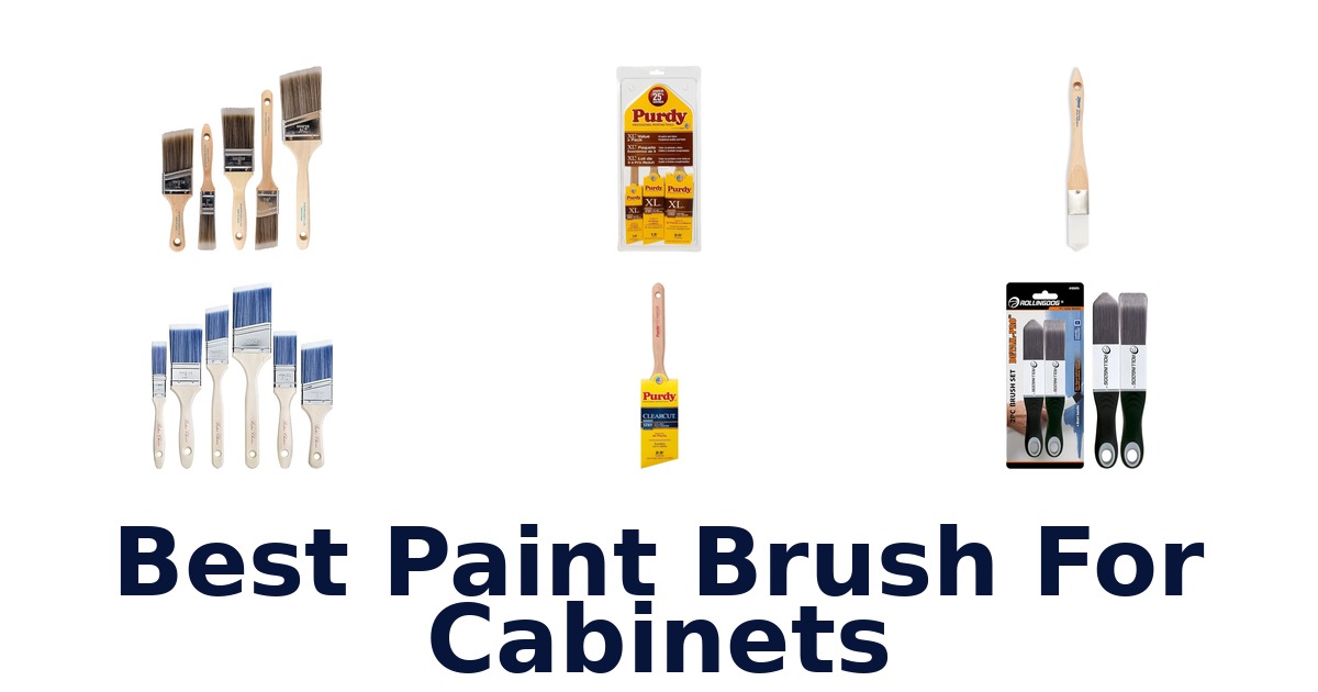 best paint brush for cabinets