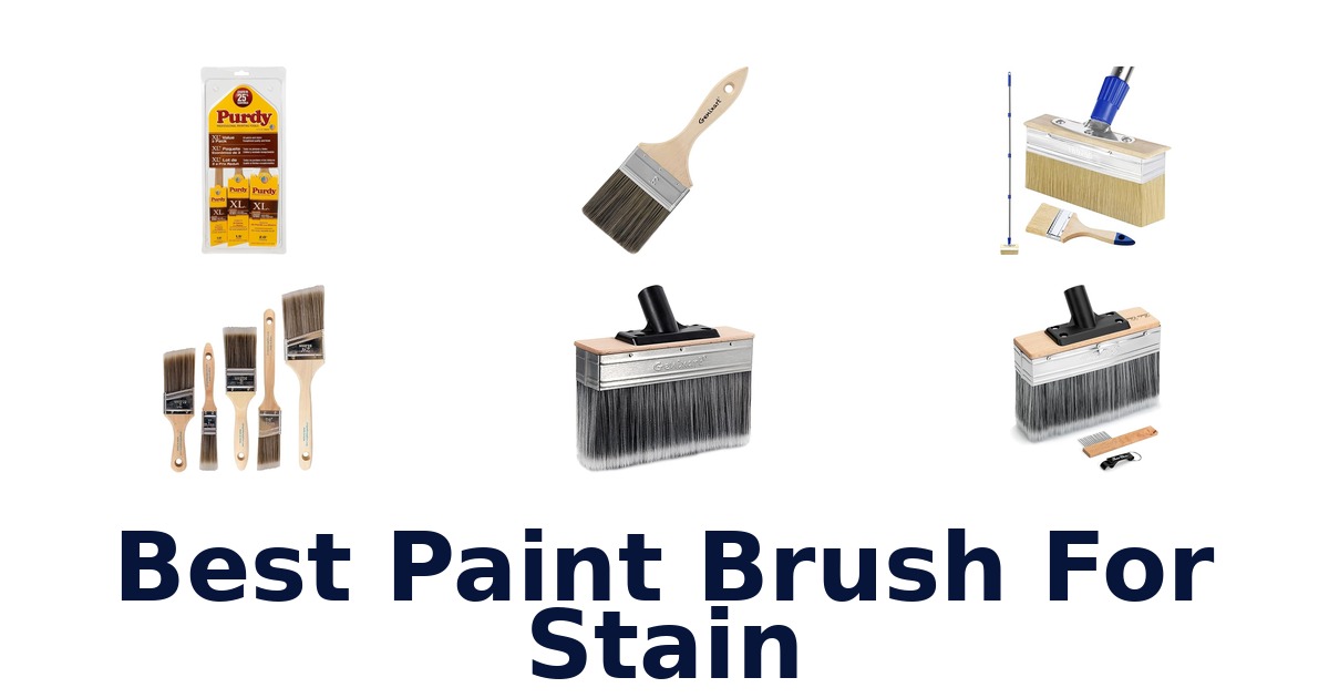 best paint brush for stain