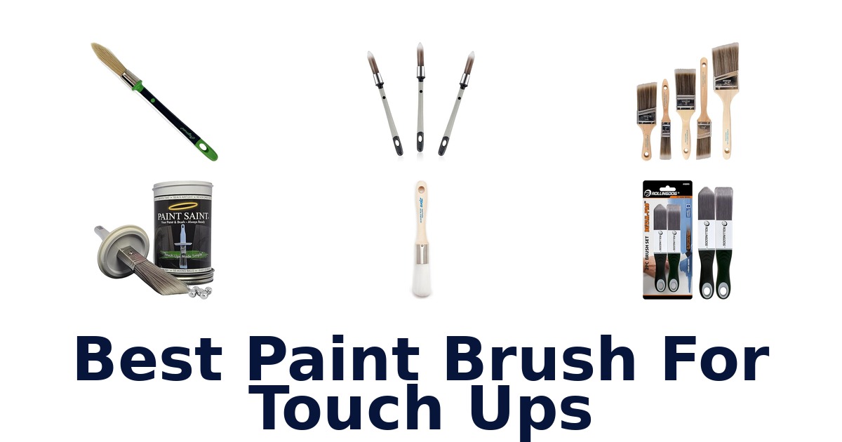 best paint brush for touch ups