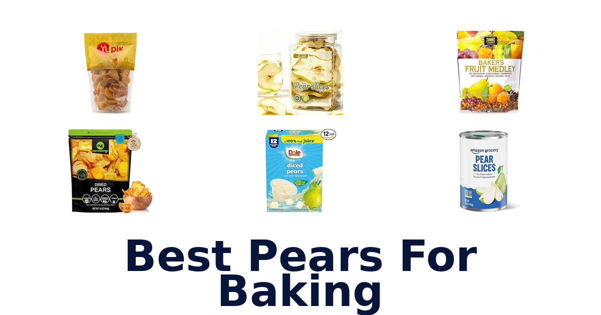 best pears for baking