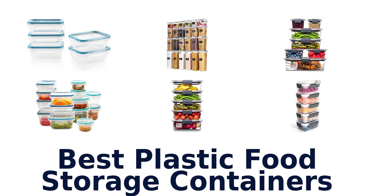 best plastic food storage containers
