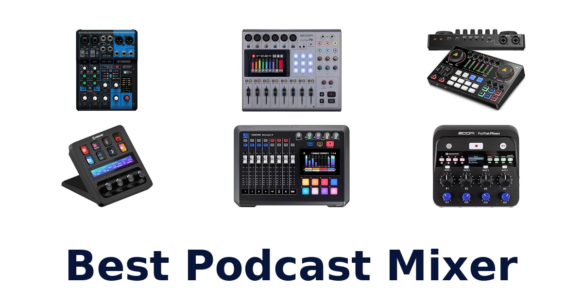 best podcast mixer