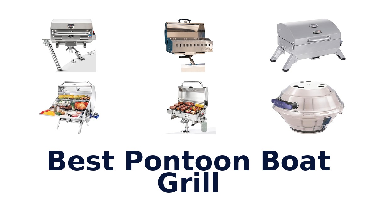 best pontoon boat grill