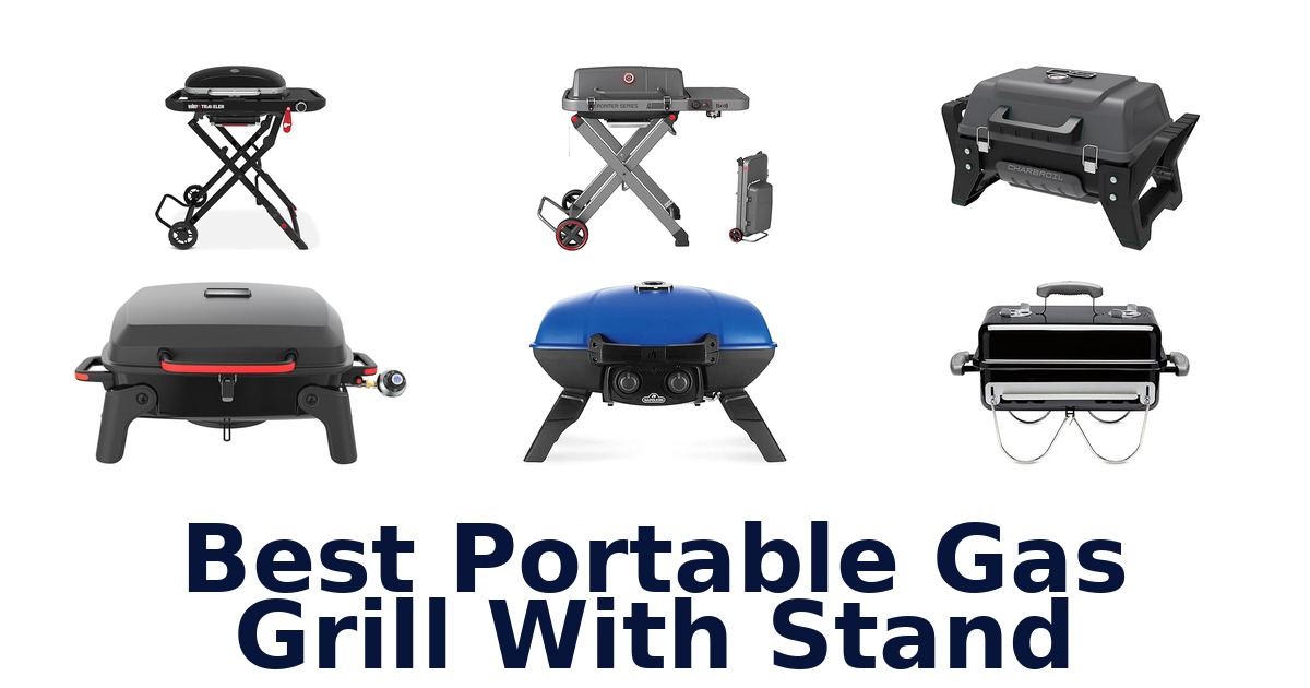 best portable gas grill with stand
